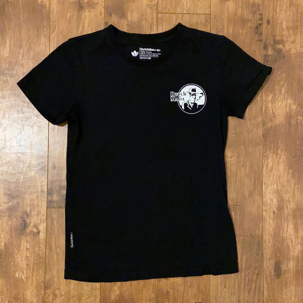 Black Dutch Bros Mafia t-shirt
